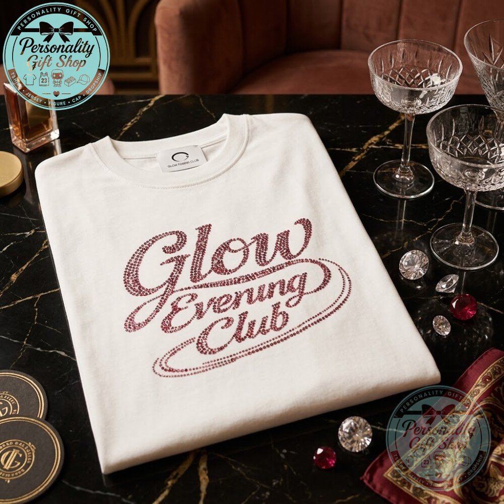 Aespa Winter Glow Evening Club Graphic T Shirt Aespa Winter Glow Evening Club Graphic Tee – image 2 of 3