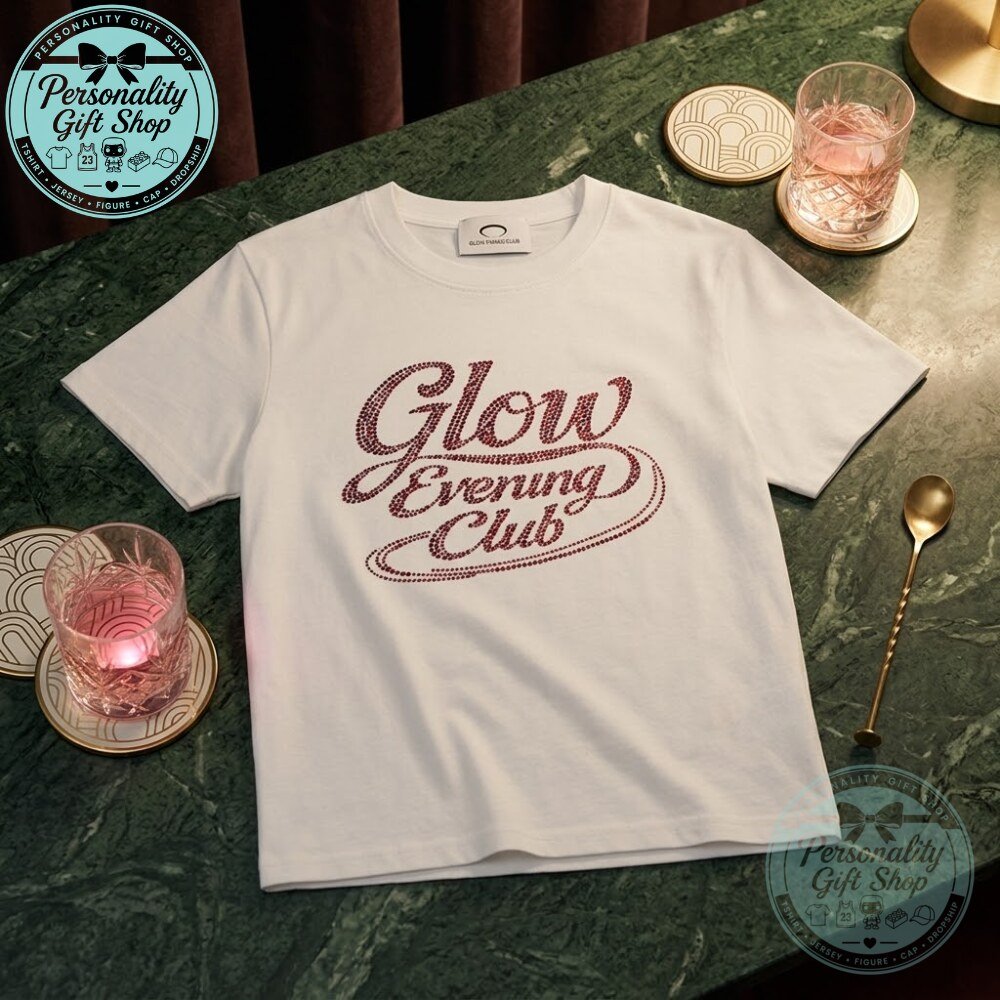 Aespa Winter Glow Evening Club Graphic T Shirt Aespa Winter Glow Evening Club Graphic Tee – image 3 of 3